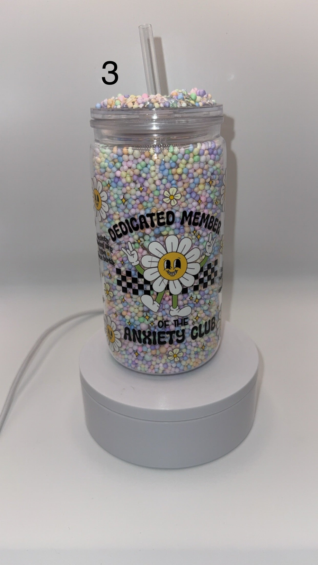 Premade 16oz Libby Cup Snow Globe and Lava Drip Glitter and Liquid Handmade Tumblers Drinkware Classic Beverage