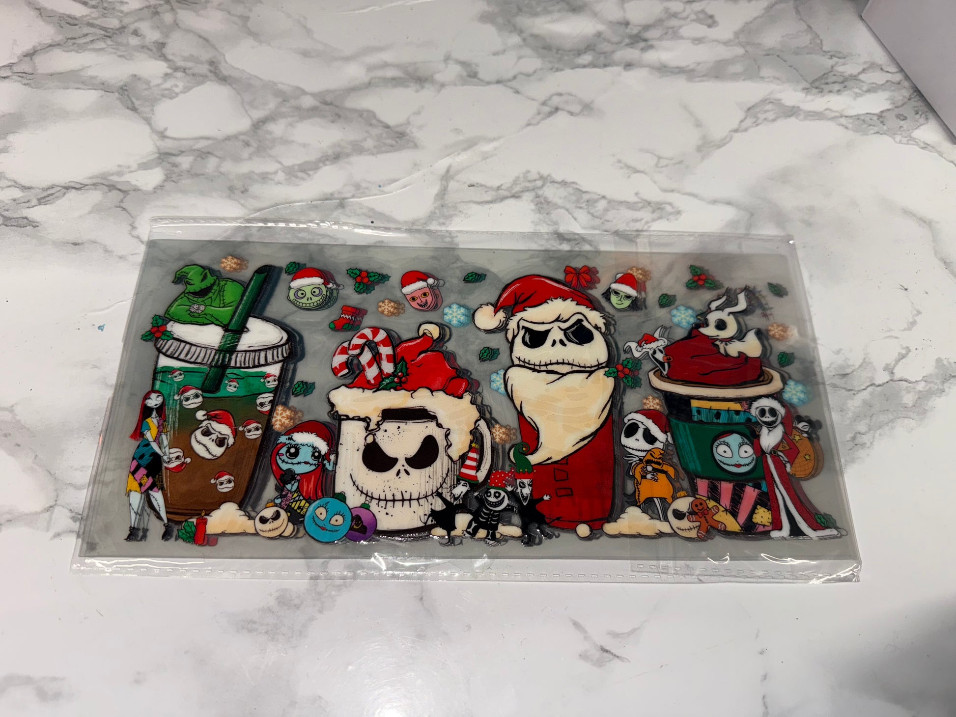 Nightmare before xmas themed UVDTF