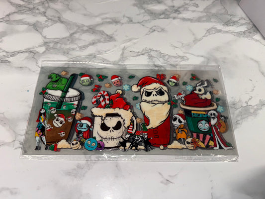 Nightmare before xmas themed UVDTF