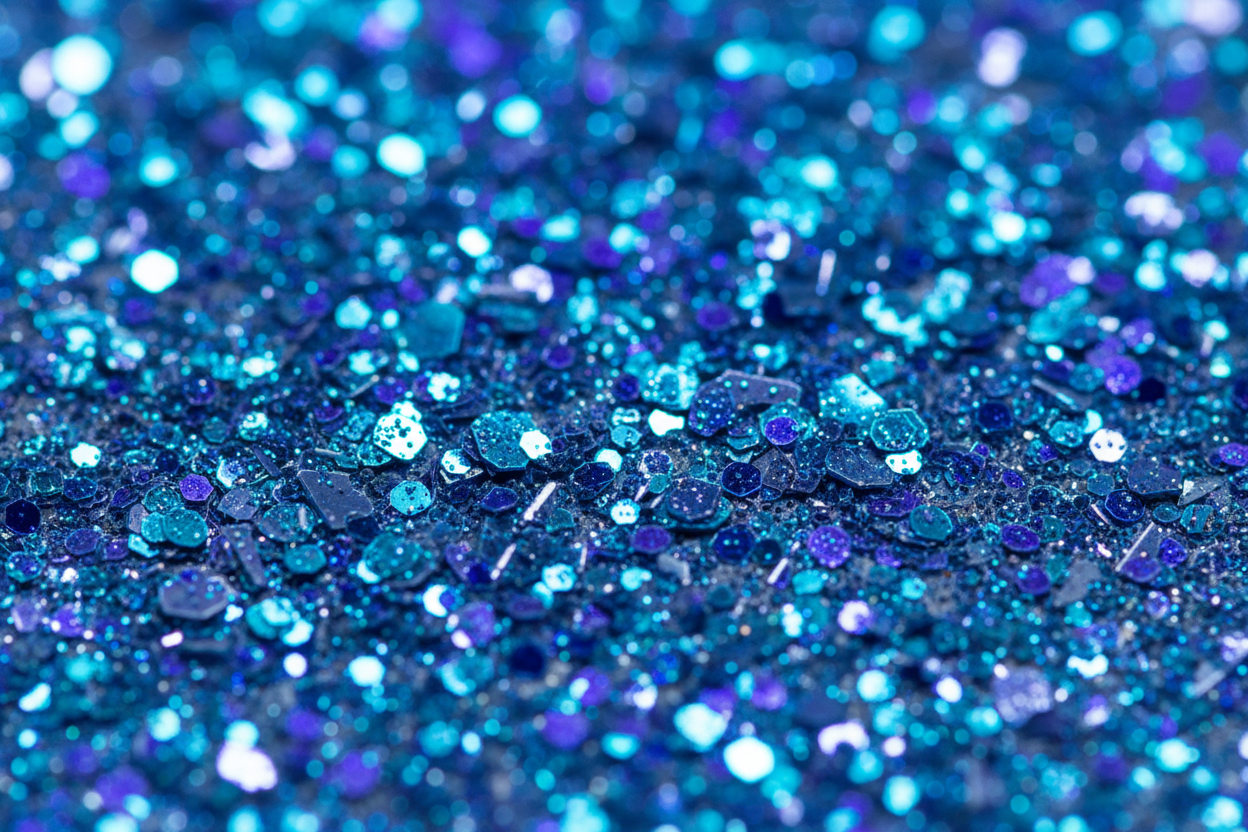 blue Glitter