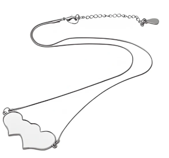 Jewellery - Pendant - Joining Hearts with Cord - Customisable