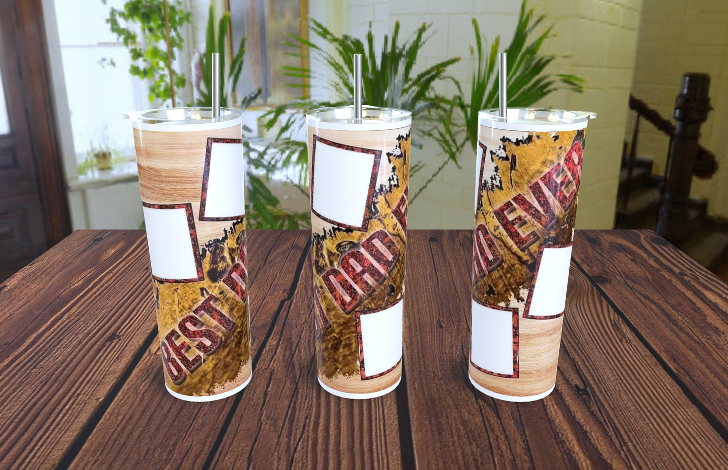 Fathers 20oz stainless steel tumblers - customisable