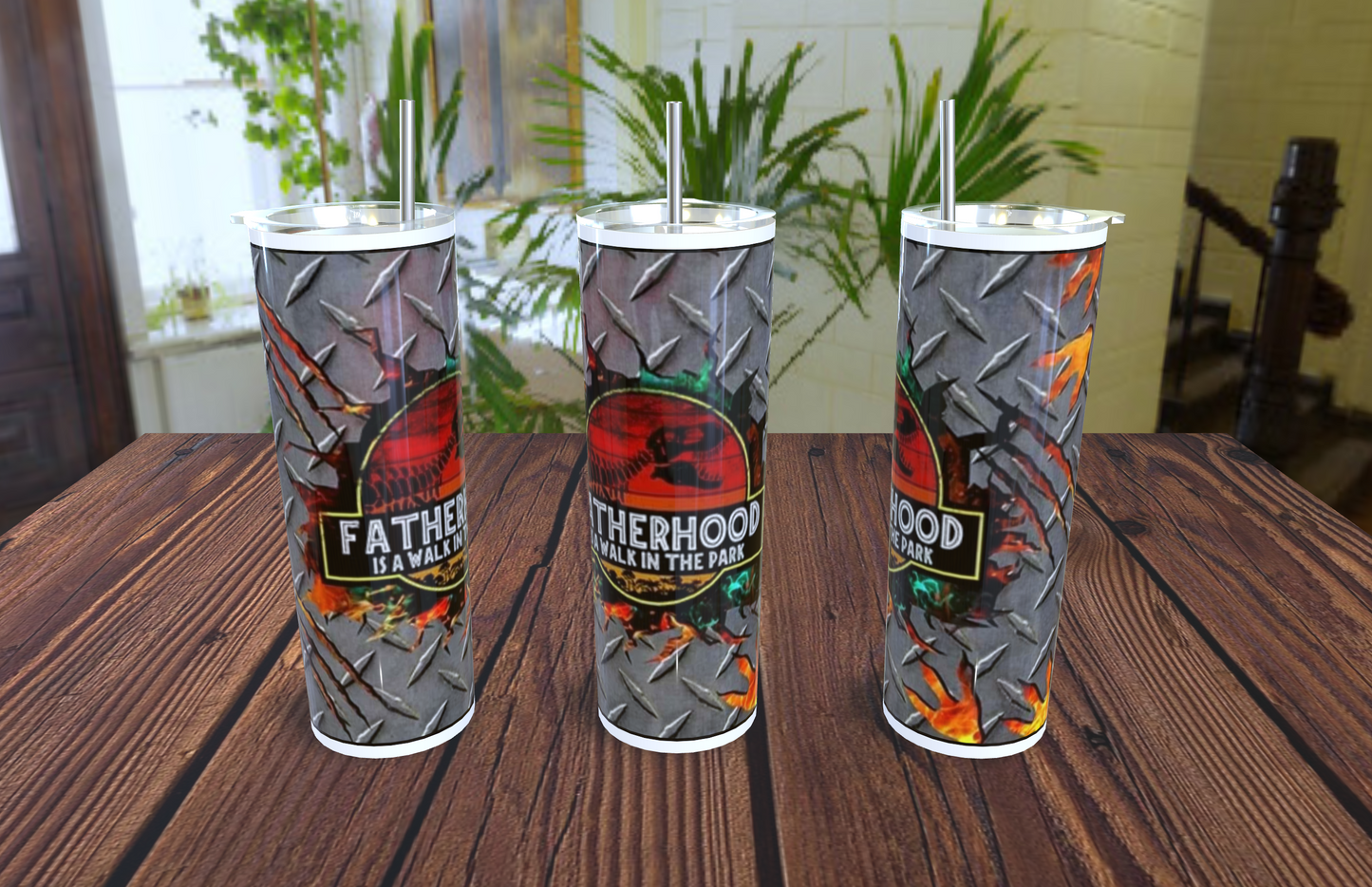Fathers 20oz stainless steel tumblers - customisable