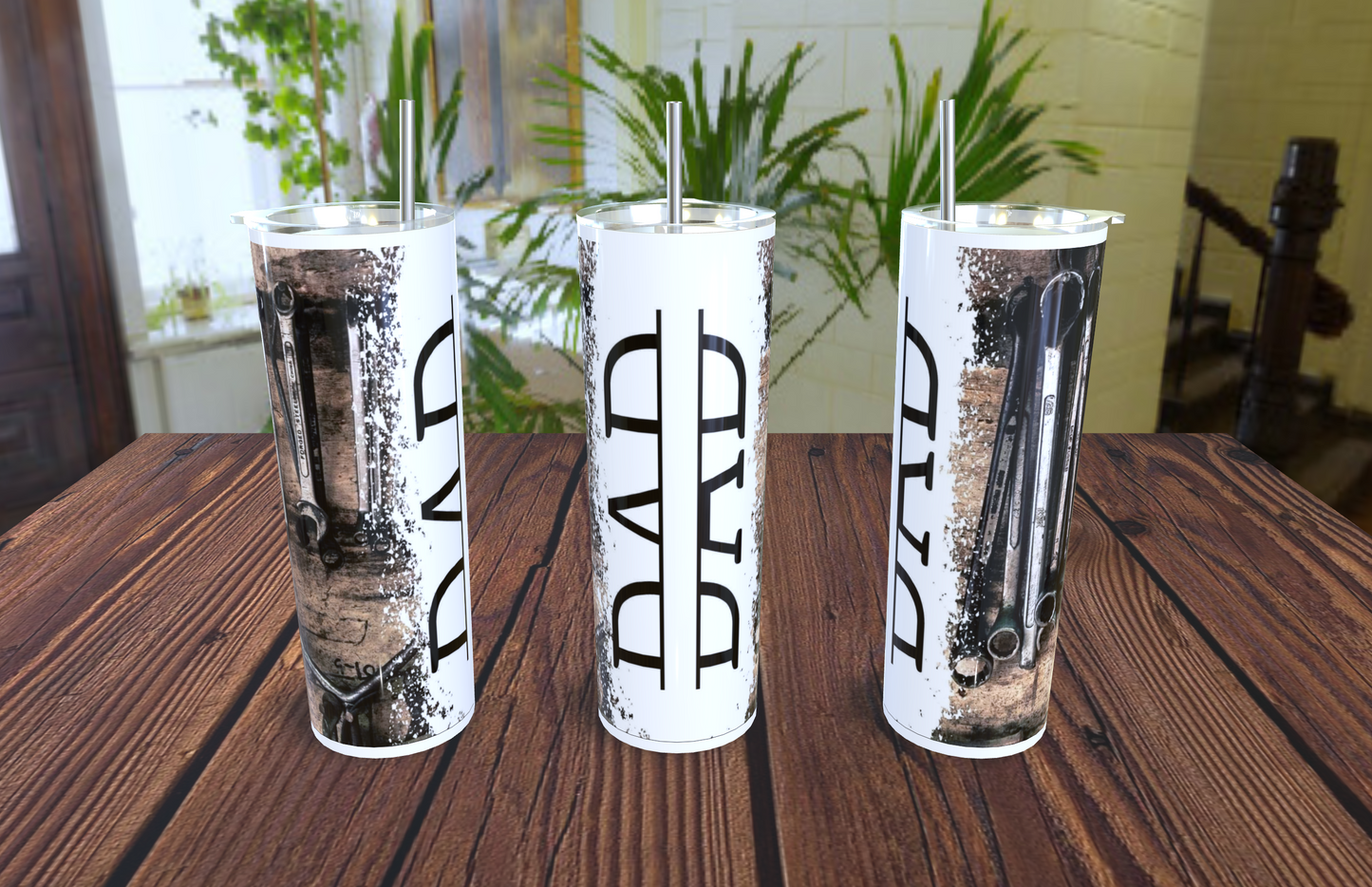 Fathers 20oz stainless steel tumblers - customisable