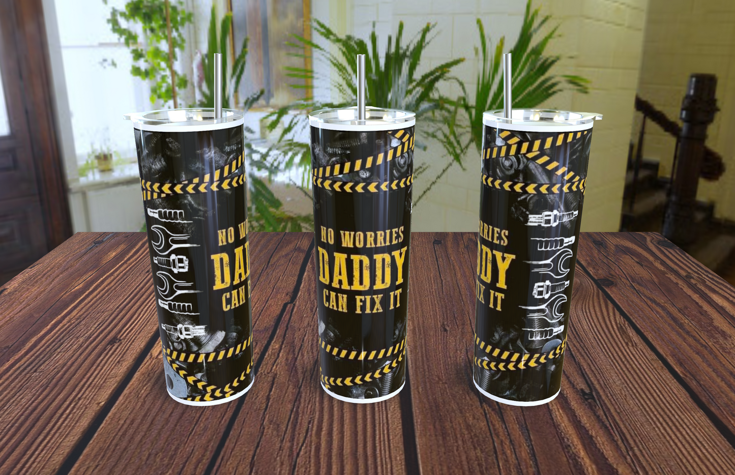 Fathers 20oz stainless steel tumblers - customisable