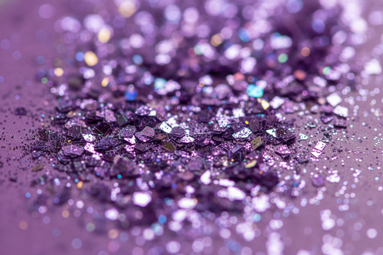 Purple Glitter